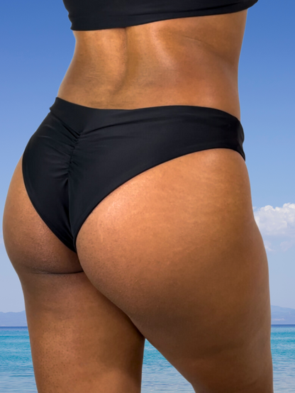 Ruched Bikini Bottoms